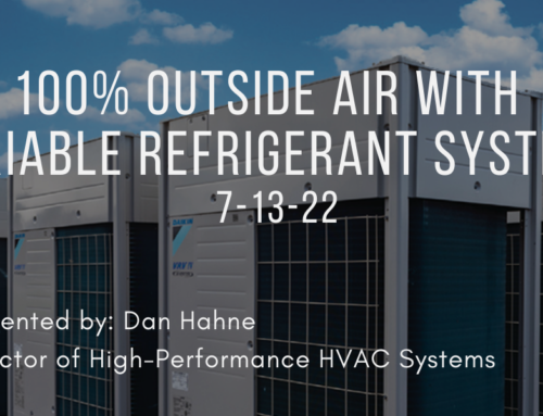 100% Outside Air with Variable Refrigerant Systems
