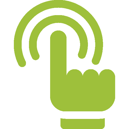 Finger Push Icon